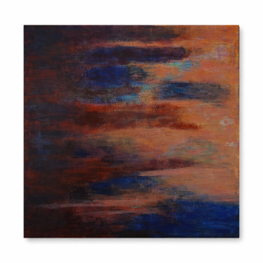 The Hour Between Acrylic mixed media on canvas 80x80 | 2PJ Art